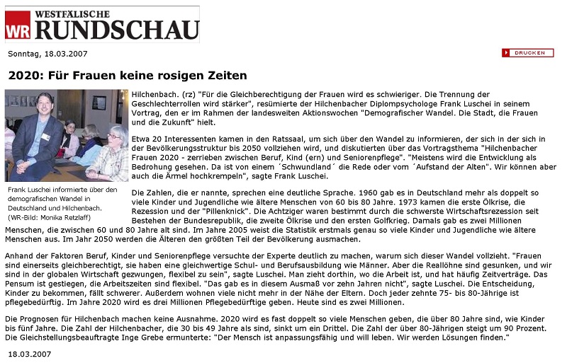Rundschau Artikel zum Vortrag randlos 800